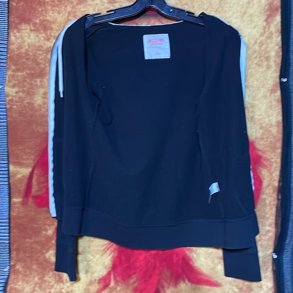 MOSSIMO SUPPLY CO.-women’s black long sleeve full-zip hooded sweatshirt - Picture 11 of 12